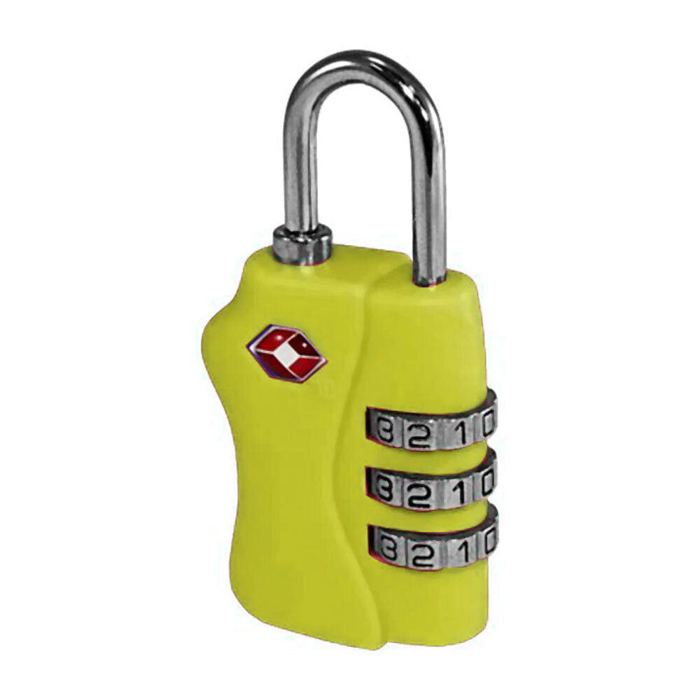 2PK Tosca TSA Approved Luggage Bag Combination Lock - Yellow