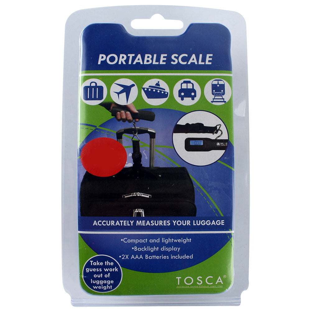 Tosca Portable Luggage Digital Weight Measuring Scale
