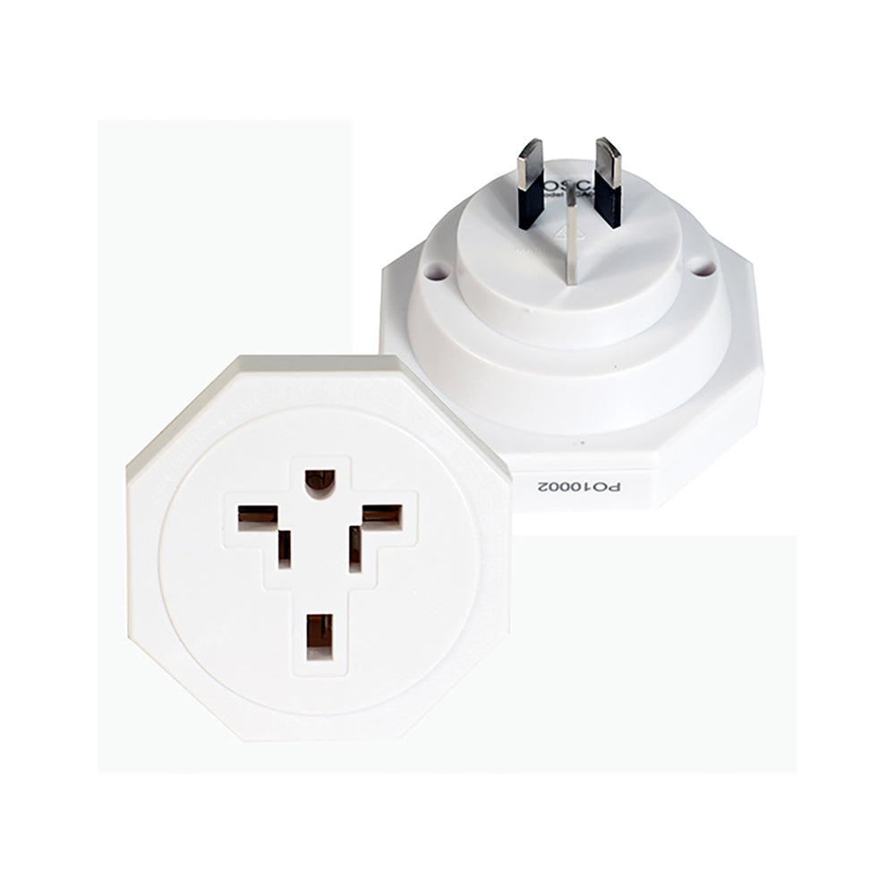 2PK Tosca IB Travel Power Adapter Converter Plug - UK/HK