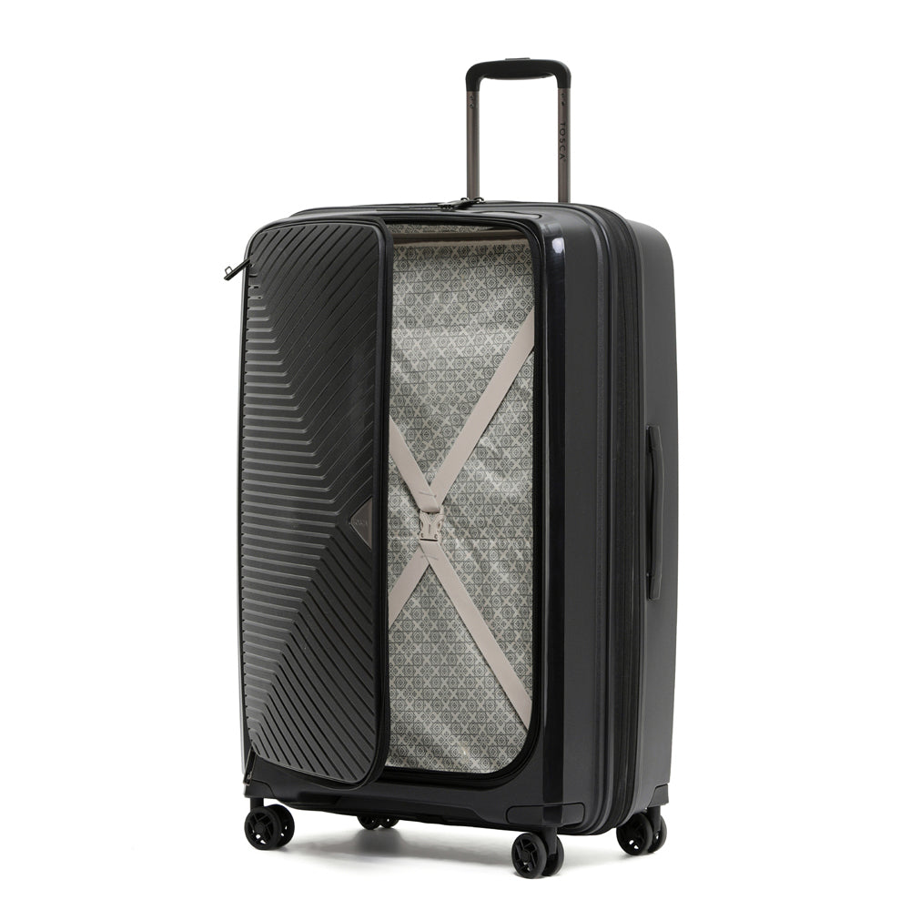 Tosca Space X 29" Trolley Checked Luggage Travel Suitcase - Black