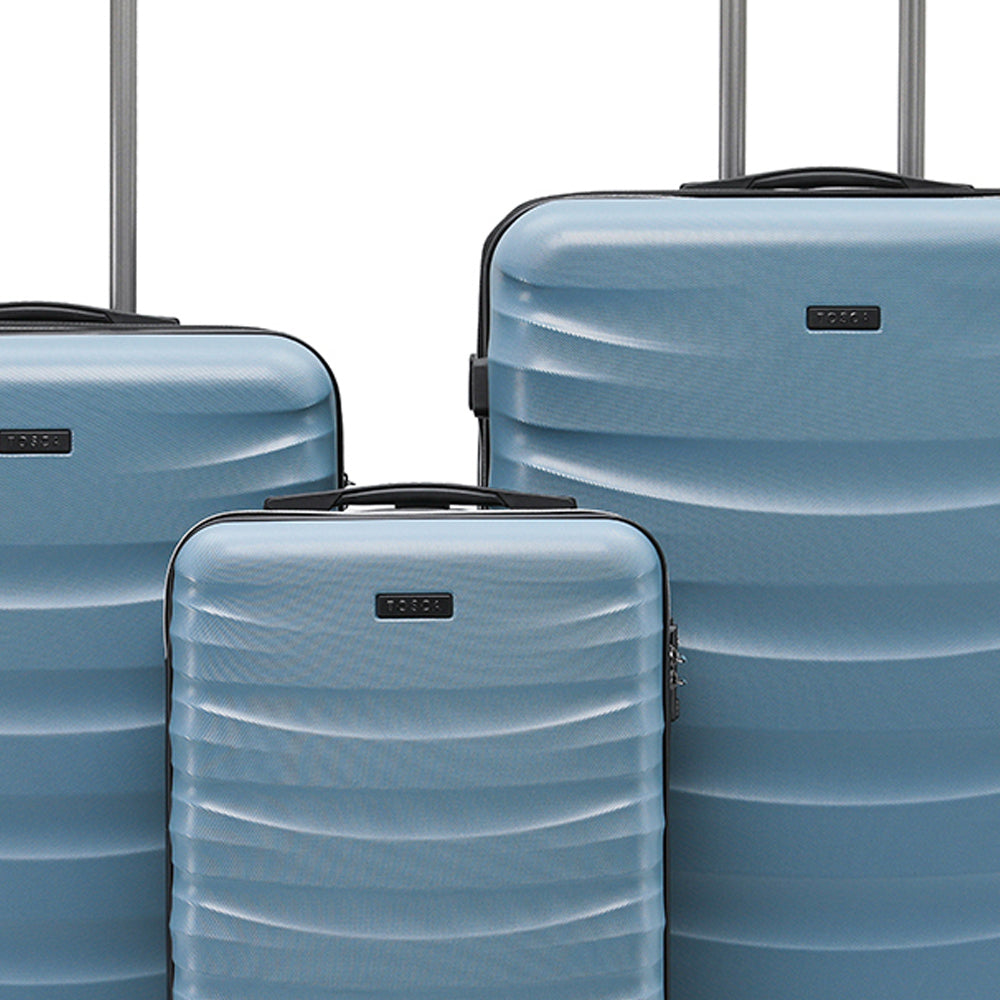 3pc Tosca Interstellar Wheeled Suitcase Luggage Set - Blue
