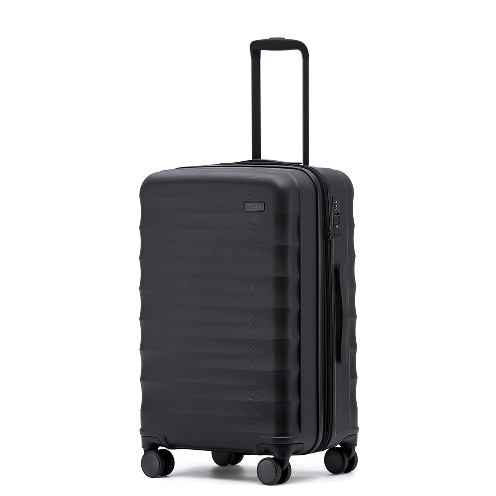 Tosca Interstellar 2.0 Hard Shell Luggage Suitcase 26" Medium - Black