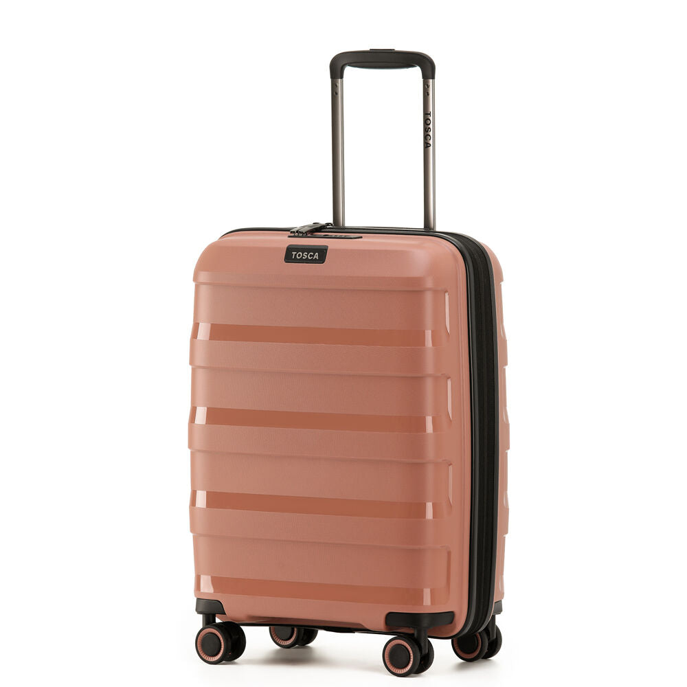 Tosca Comet 20 In Onboard Hard Shell Luggage/Suitcase - Mocha