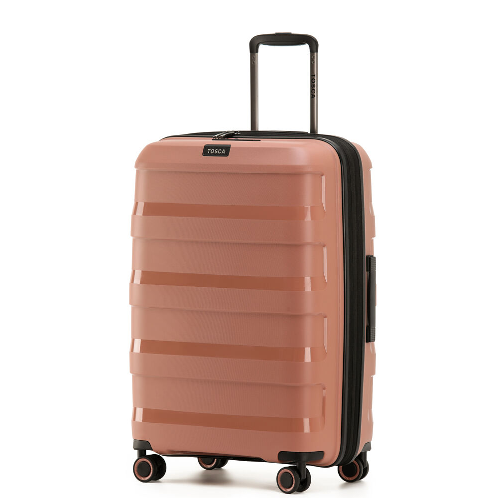 Tosca Comet 25 In Medium Hard Shell Luggage/Suitcase - Mocha