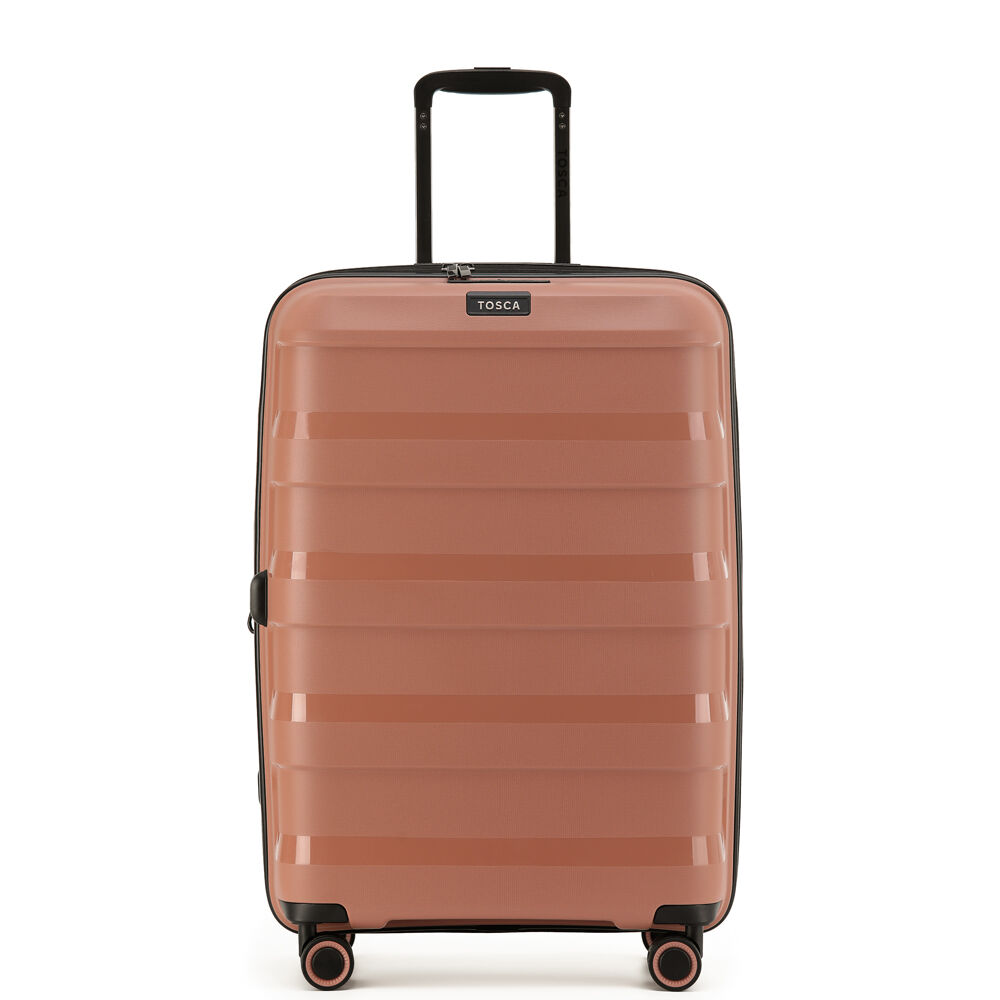 Tosca Comet 25 In Medium Hard Shell Luggage/Suitcase - Mocha
