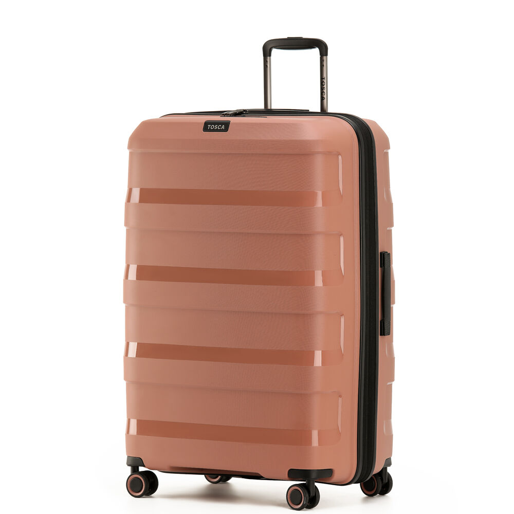 Tosca Comet 29 In Large Hard Shell Luggage/Suitcase - Mocha