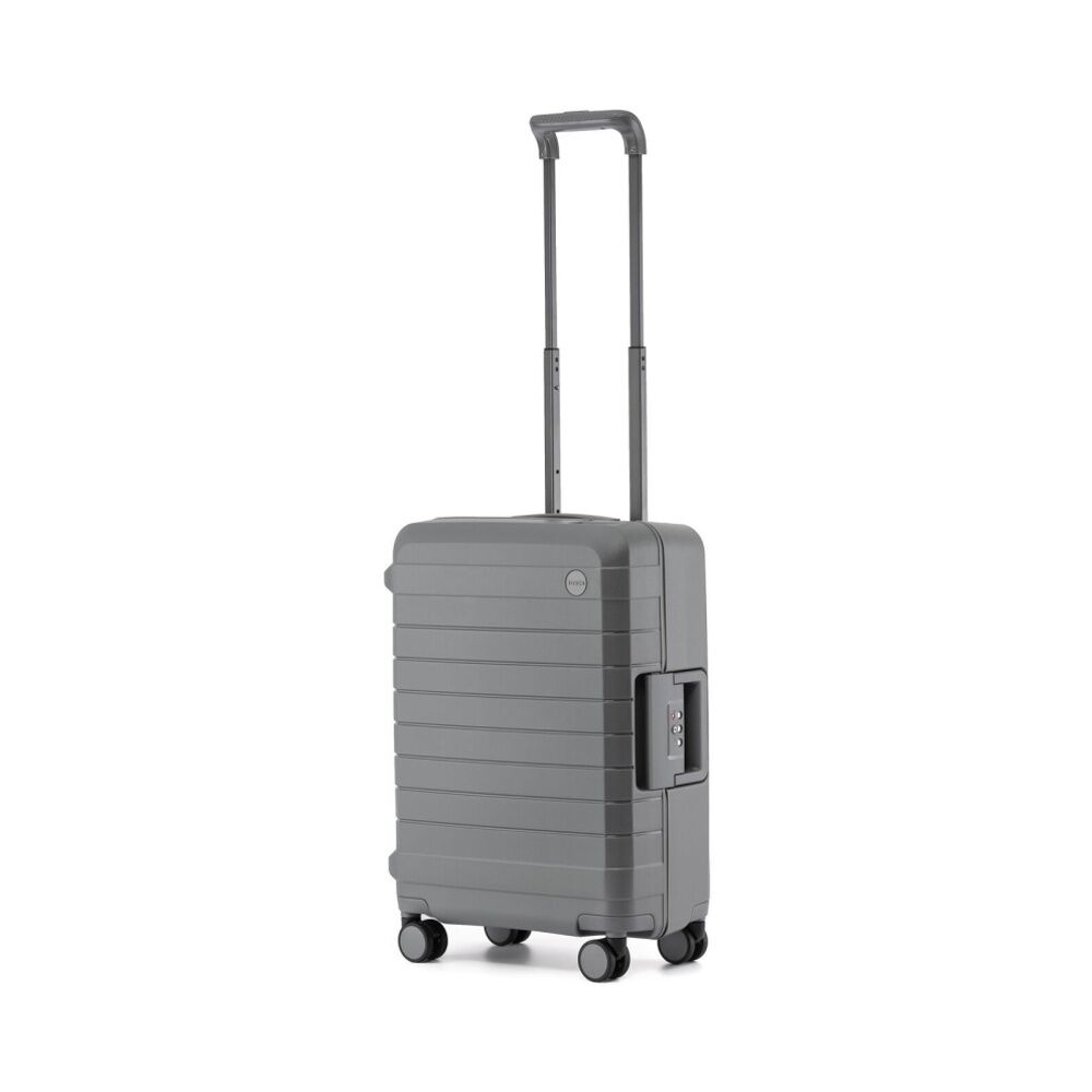 3pc Tosca Vault Hard Shell Travel Luggage Suitcase Set Lockable 54/67/77cm Grey