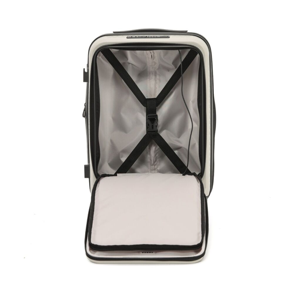 Tosca Zen Carry-On Suitcase Onboard Travel Luggage W/ Lock 53cm Stone