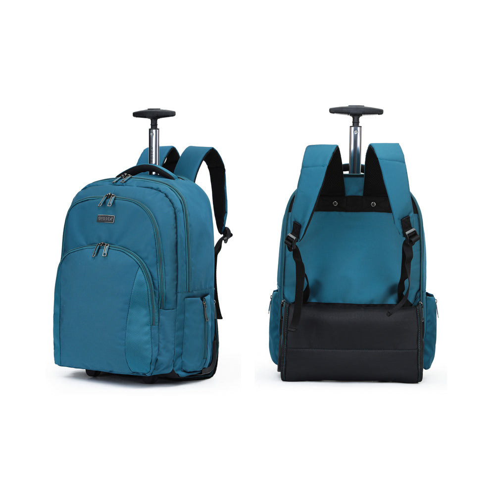 Tosca Oakmont Trolley Wheeled Backpack 50cm - Teal