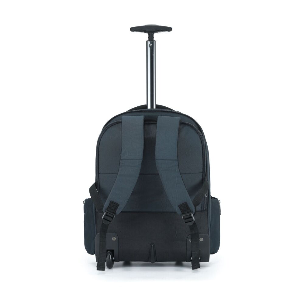 Tosca Oakmont Trolley Travel Backpack With Wheels And Handle Navy
