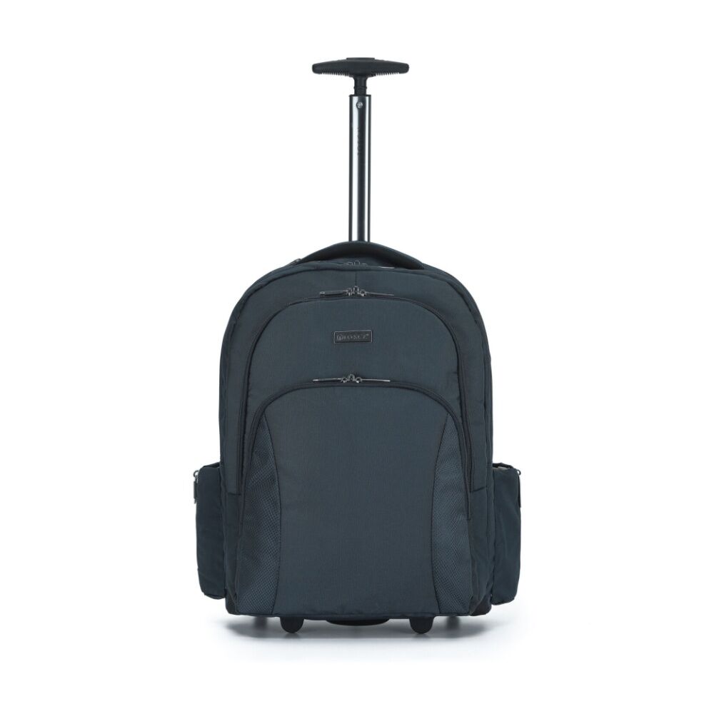 Tosca Oakmont Trolley Travel Backpack With Wheels And Handle Navy