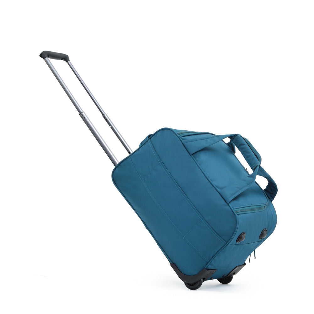 Tosca Oakmont 20 Cabin Wheeled Duffle Bag Trolley - Teal