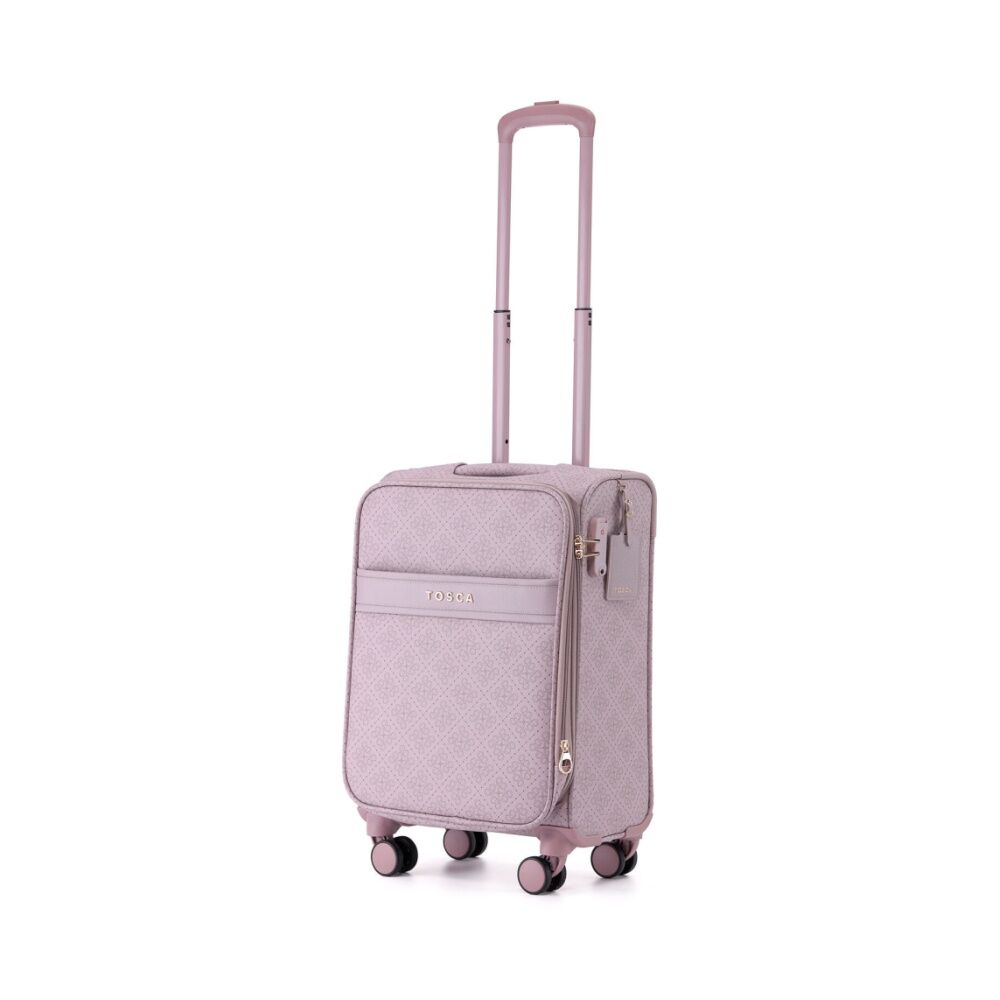 Tosca Travel Onboard/Carry-On Luggage Suitcase Expandable w/Lock 55cm Misty