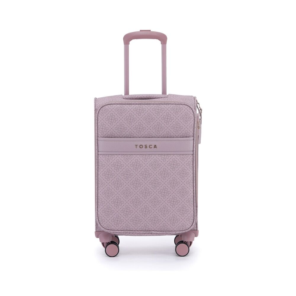 Tosca Travel Onboard/Carry-On Luggage Suitcase Expandable w/Lock 55cm Misty