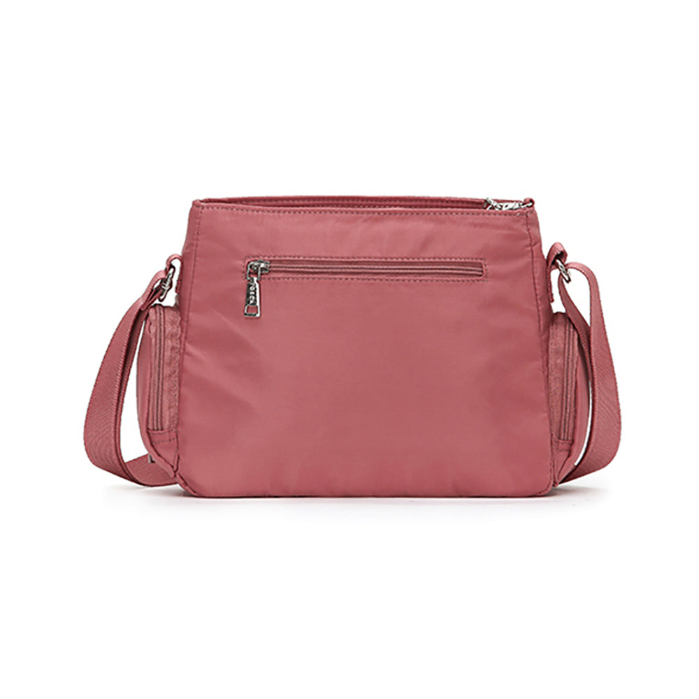 Tosca Anti-Theft RFID Blocking Shoulder Bag - Coral