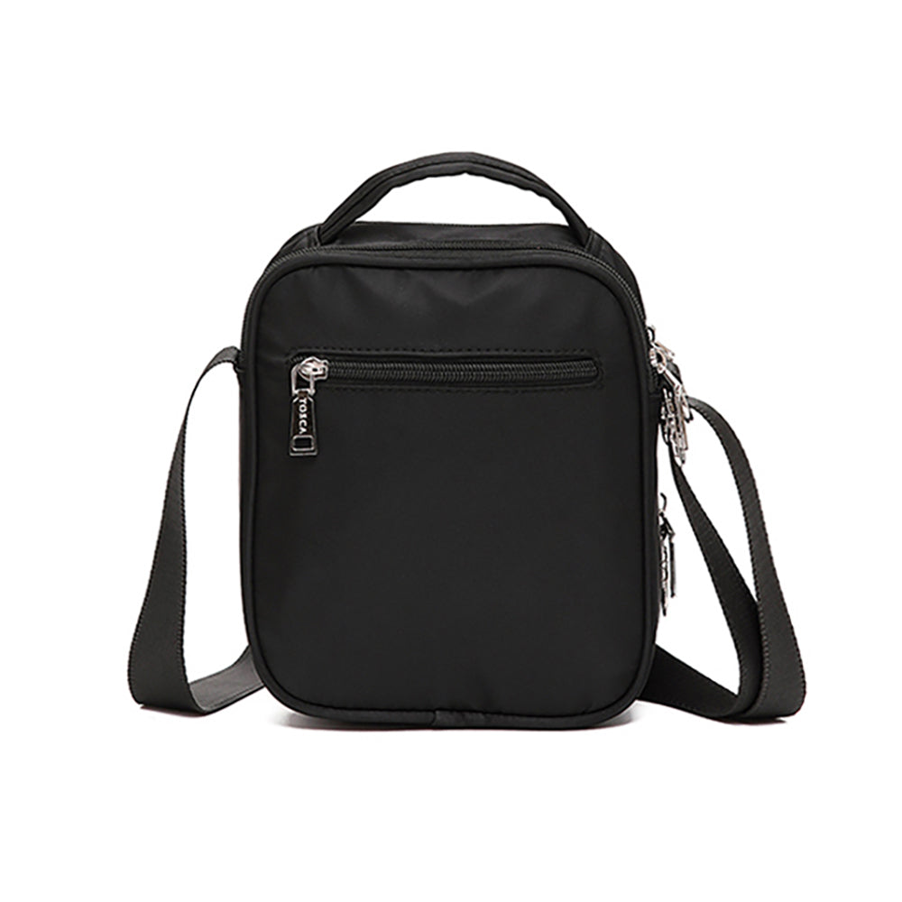 Tosca Anti-Theft RFID Blocking Shoulder Bag - Black