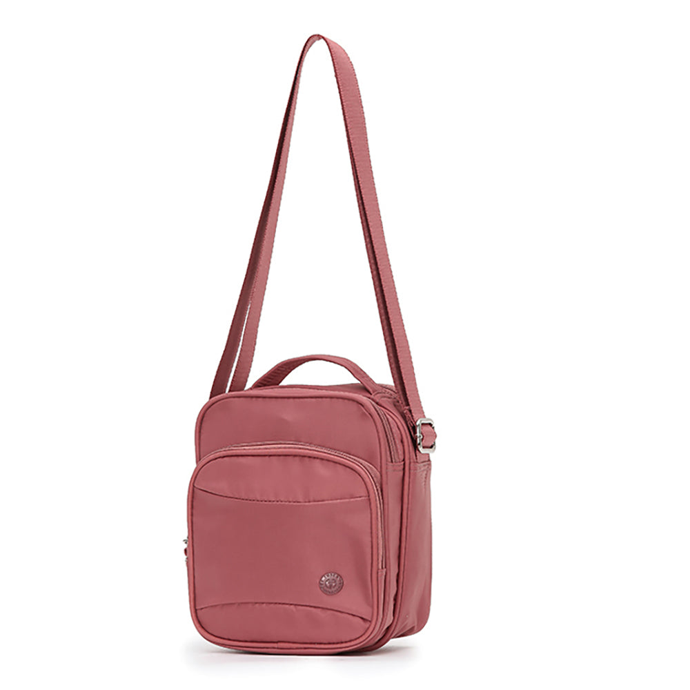 Tosca Anti-Theft RFID Blocking Shoulder Bag - Coral
