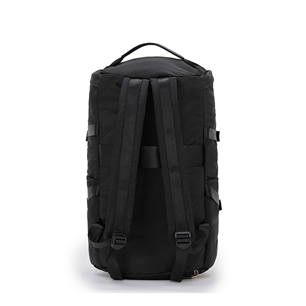 Tosca Barrel Travel Heavy Duty Hiking Backpack/Tote Black Stitch