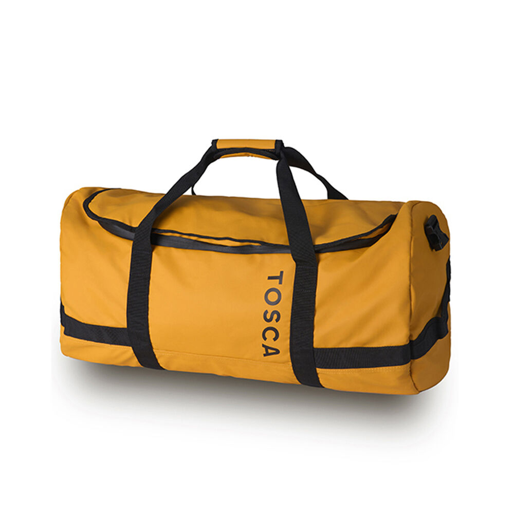 Tosca Delta Barrel Travel Luggage Duffle Bag - Yellow