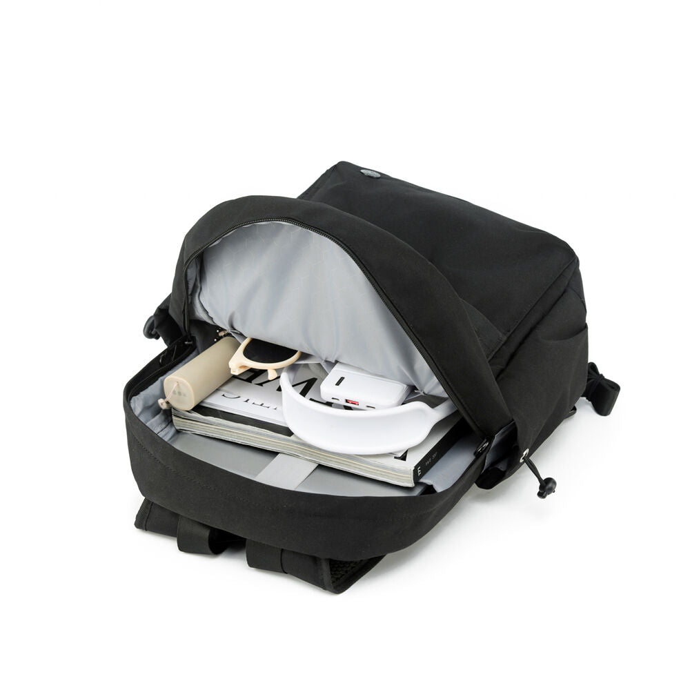 Tosca Anti-Theft RFID Blocking Travel Backpack 29x44cm - Black