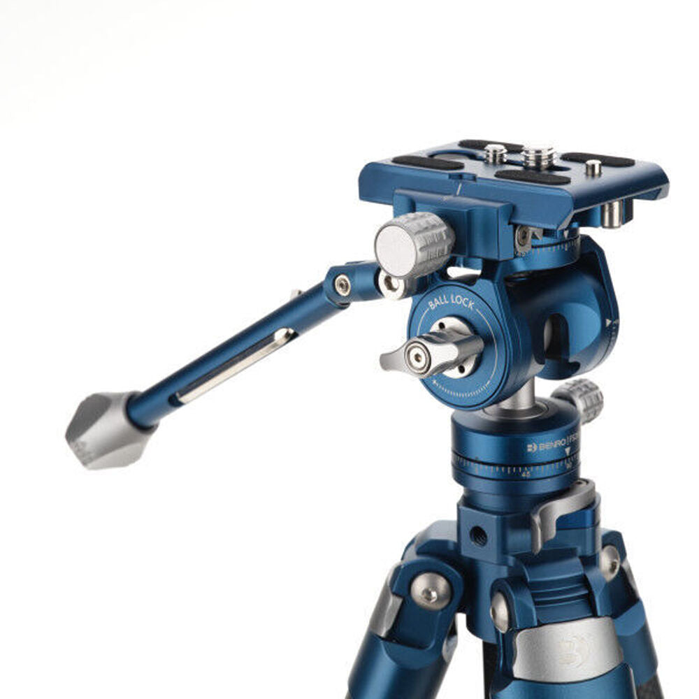 Benro Cyanbird Carbon Fibre Tripod w/ FS20PROC501 Head Camera Stand Mount Black