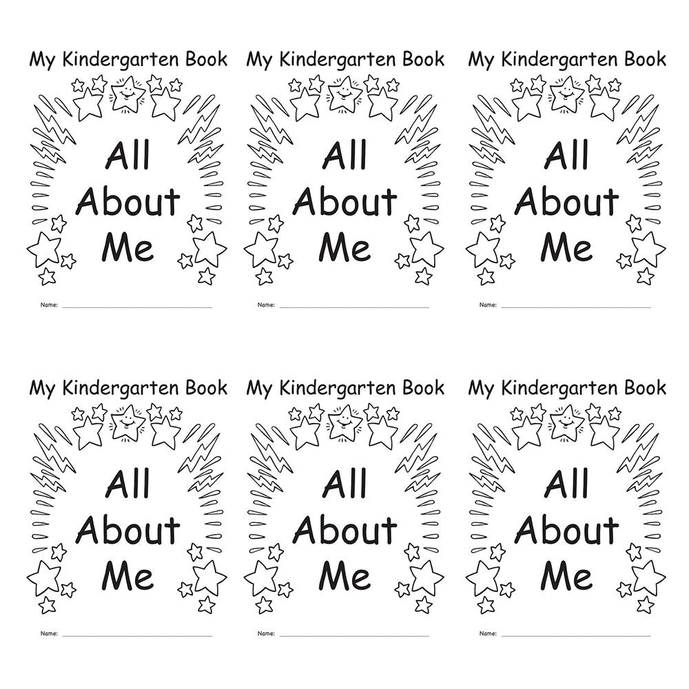 6PK Teacher Created Resources My Own All About Me Book Kindergarten 5y+