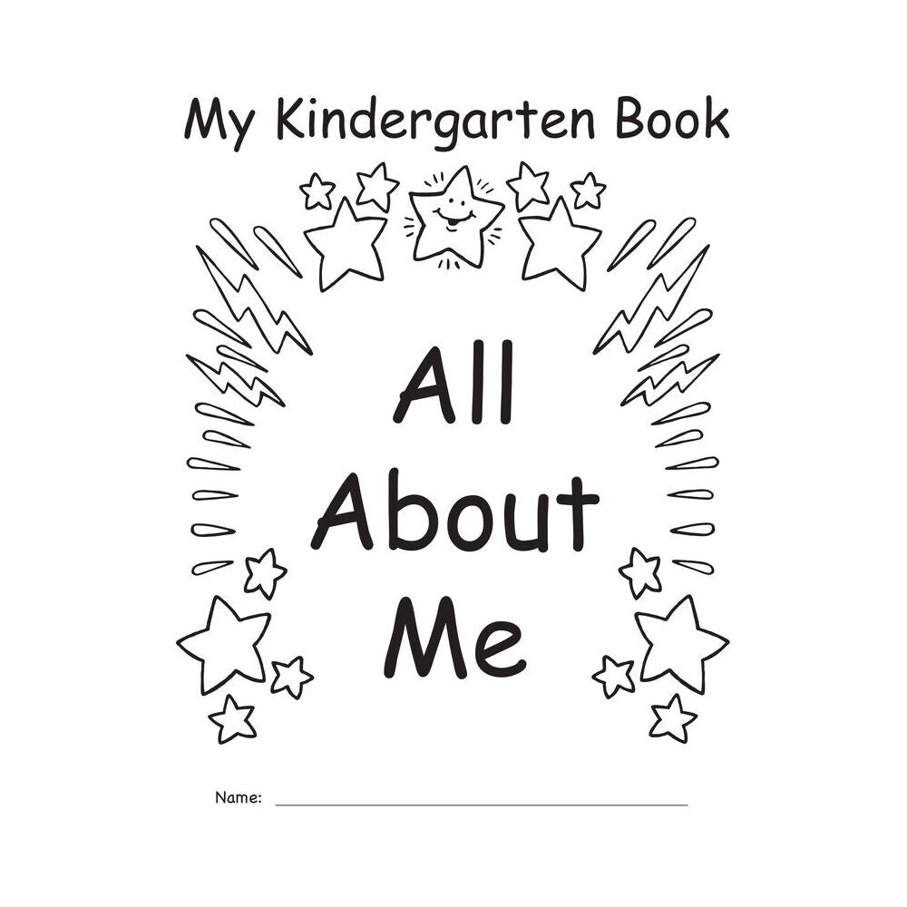 6PK Teacher Created Resources My Own All About Me Book Kindergarten 5y+