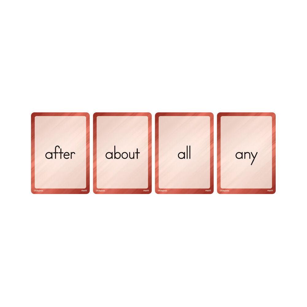 2PK Teacher Created Resources Four Score Card Game: Sight Words 6y+