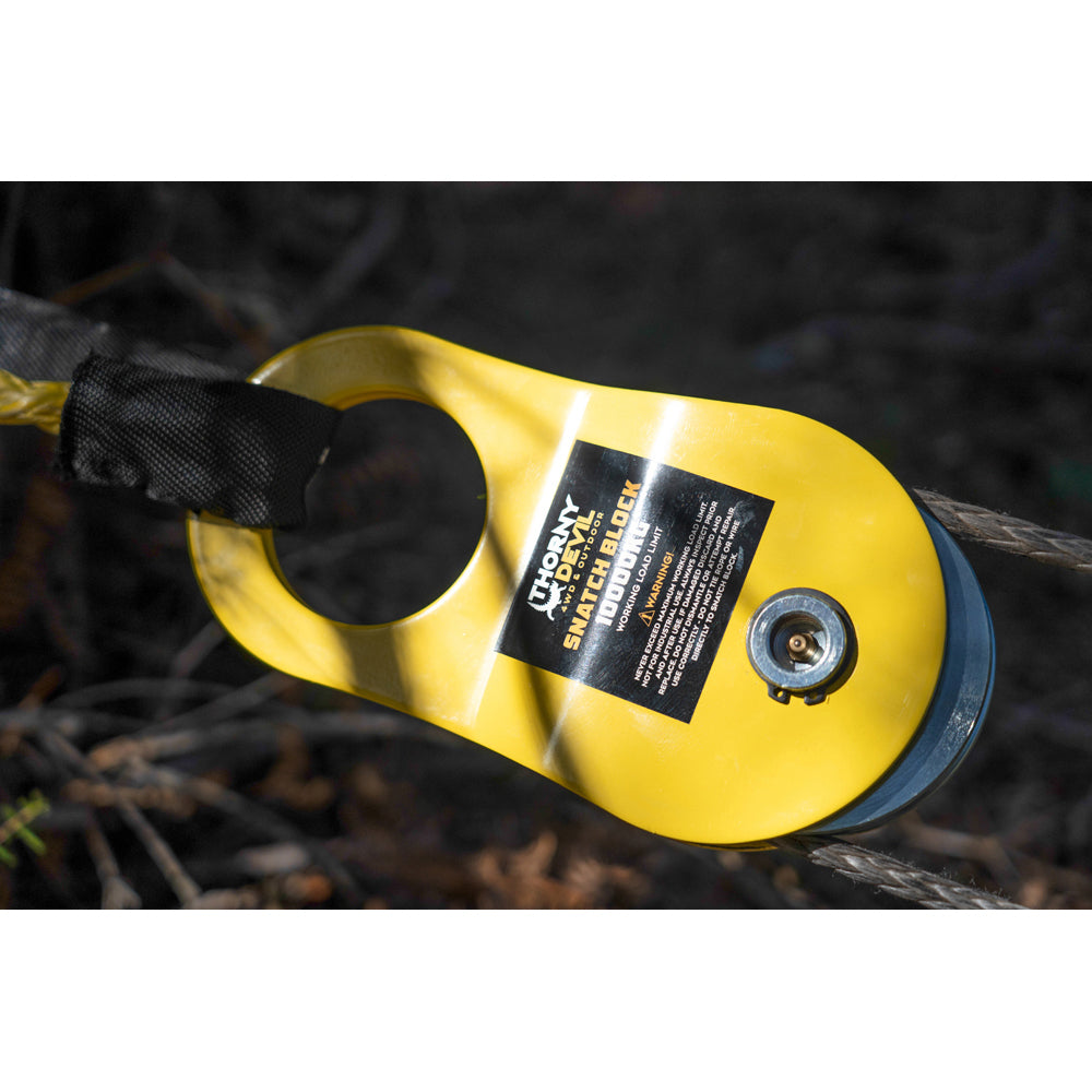 Thorny Devil 10000Kg Off-Road Snatch Block w/ Storage Bag