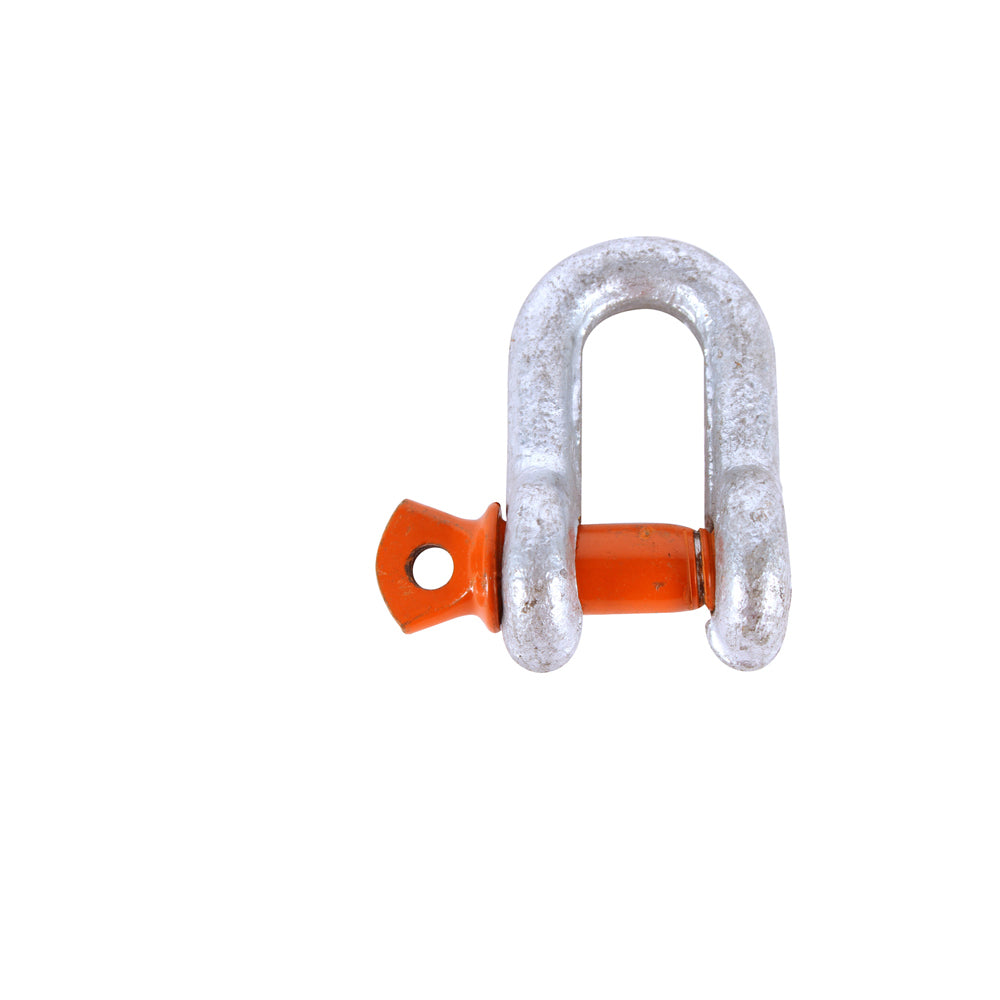 4PK Thorny Devil Shackle Dee Grade S Screw Pin SWL 500Kg Outdoor Camping 1/4 Silver
