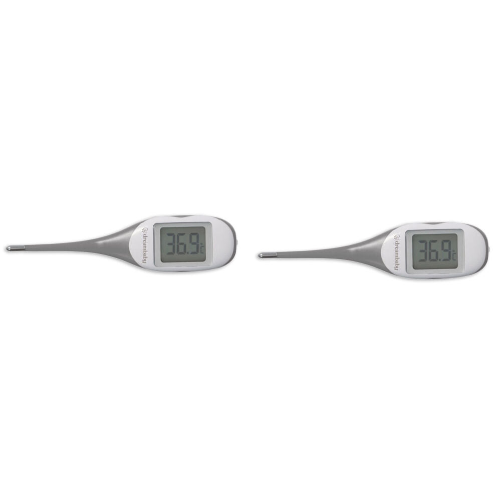2PK Dreambaby Baby/Kids Safety Rapid Response Digital Thermometer White/Grey