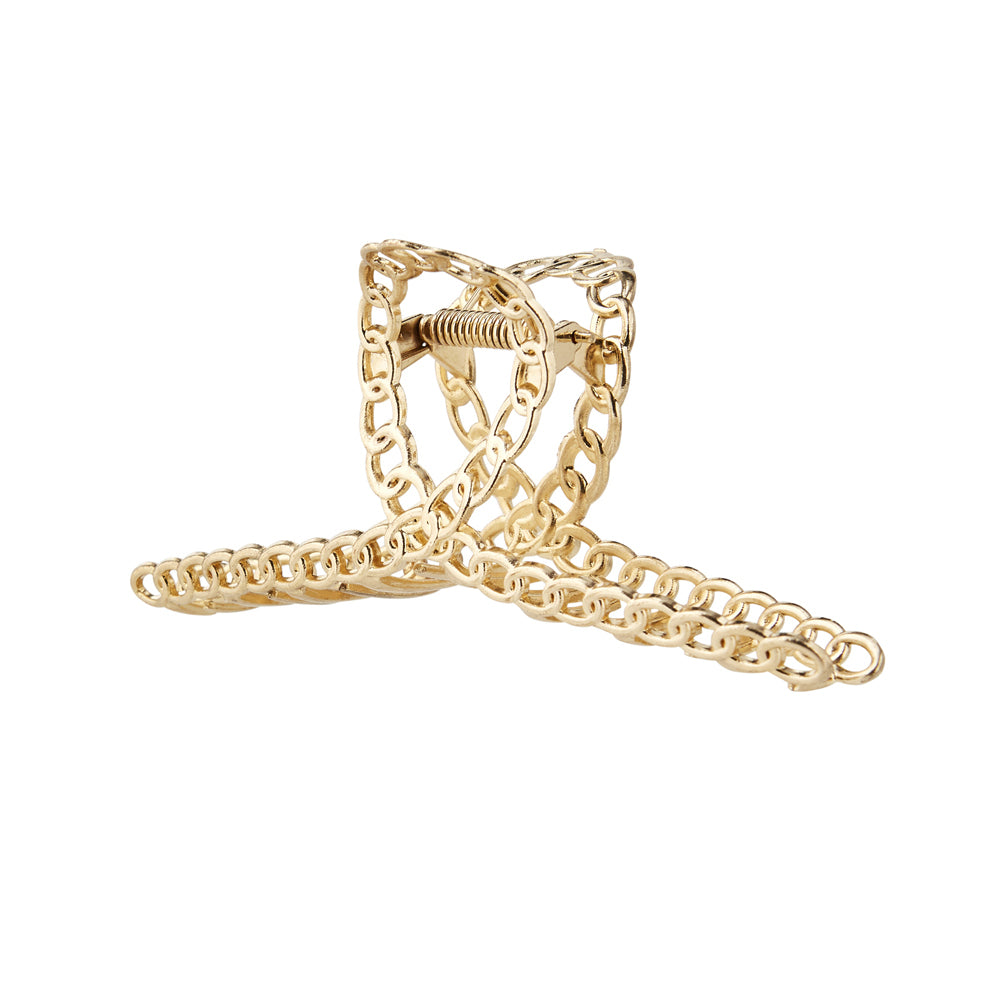 3PK Toni & Guy Chain Link Claw Clip Styling Accessories Assorted