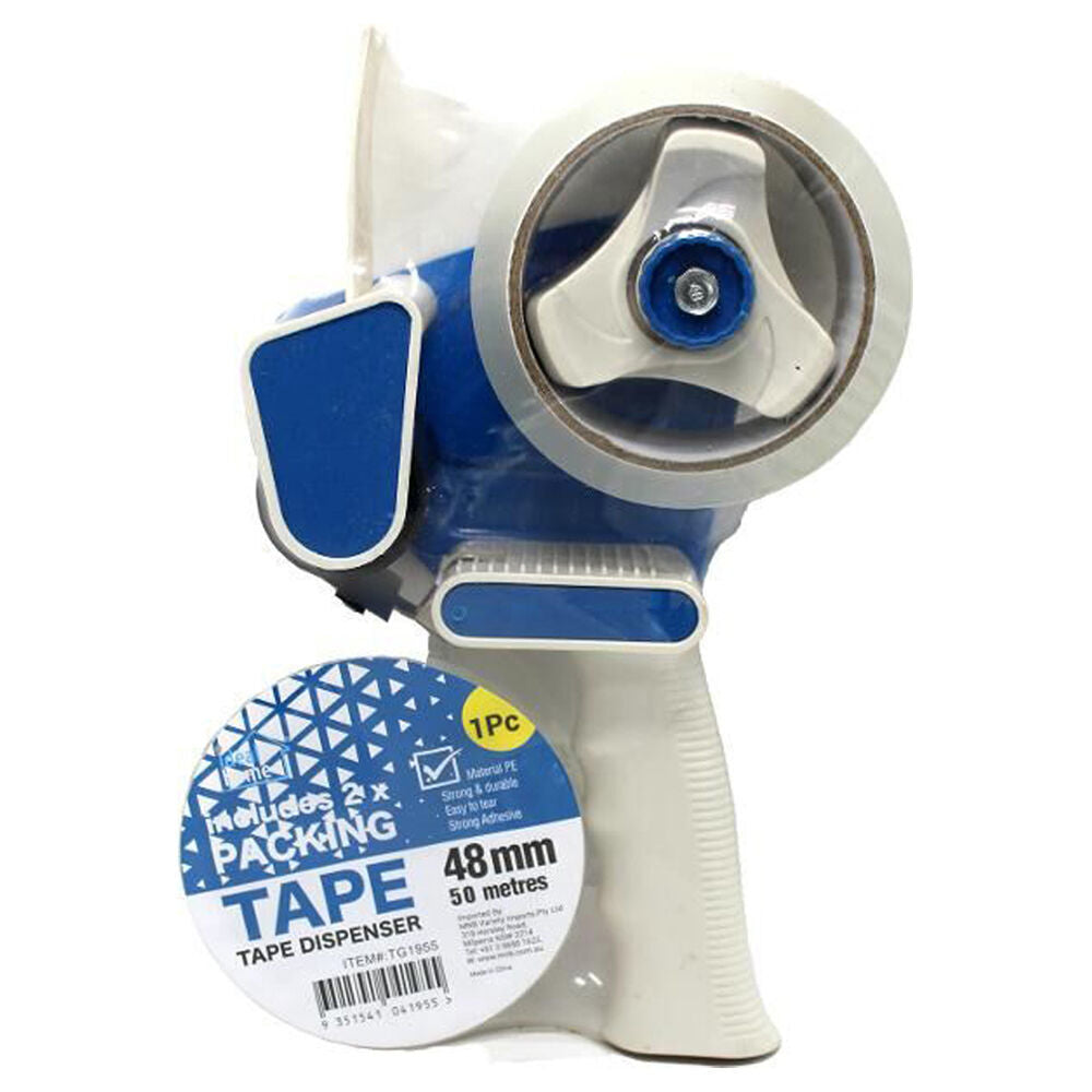 4PK Ideal Home Tape Dispenser w/ 2x Packing Tapes Home/Office Supplies 48mmx50m