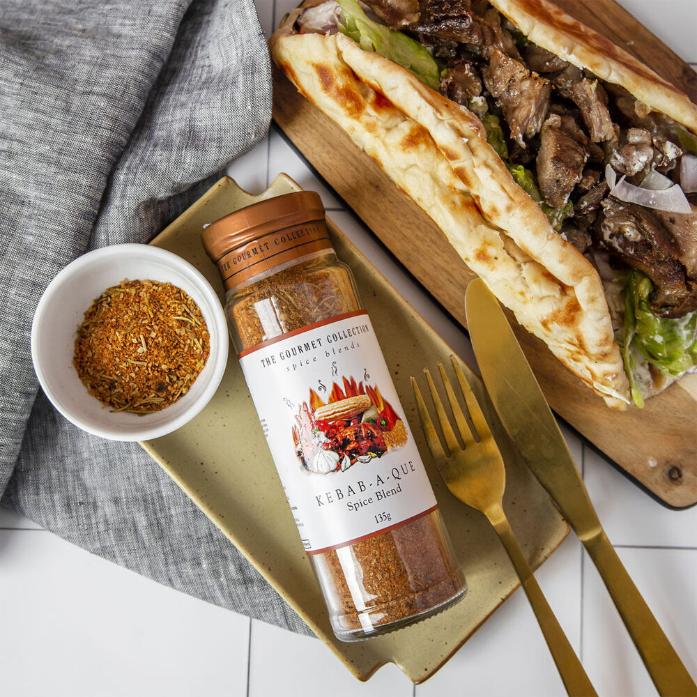 3PK Hot Shots The Gourmet Collection Spice Blend Kebab-A-Que 135g Seasoning
