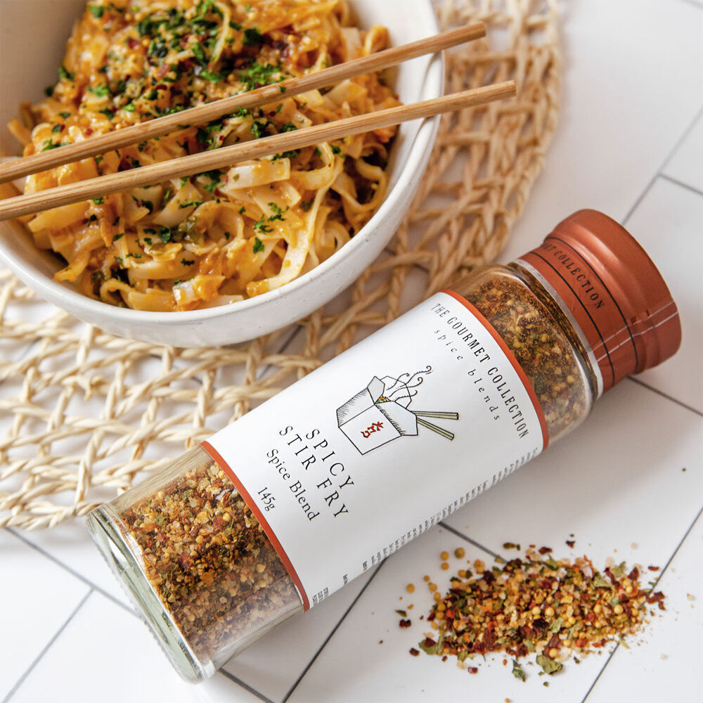 6PK Hot Shots The Gourmet Collection Spice Blend Spicy Stir Fry 145g Seasoning