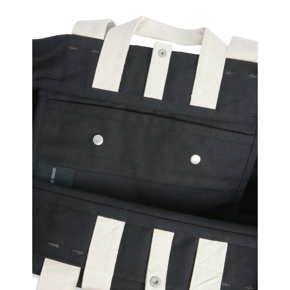 The Good Brand Women's Cotton Leisure Tote Bag 45x65cm - Black