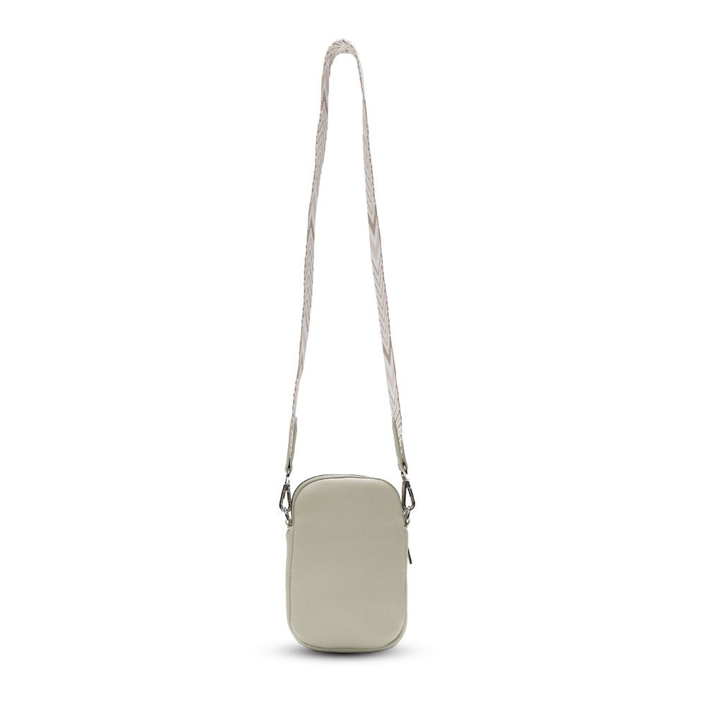 Tosca Crossbody Mini Utility Phone Bag 19x12cm - Light Green