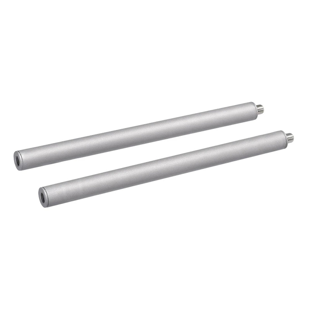 Heatstrip 2pc 300mm Classic Heater Extension Mount Pole Kit - Silver