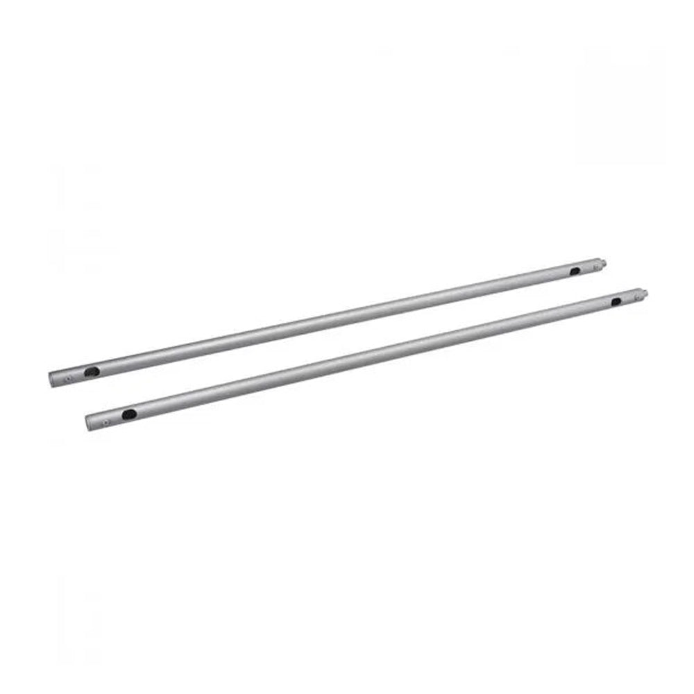 Heatstrip 2pc 900mm Classic Heater Extension Mount Pole Kit - Silver