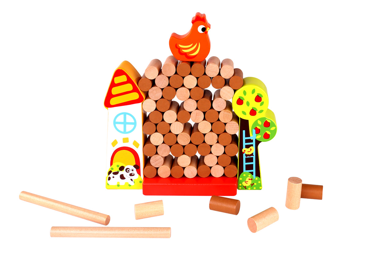 Tooky Toy Block Farm Game