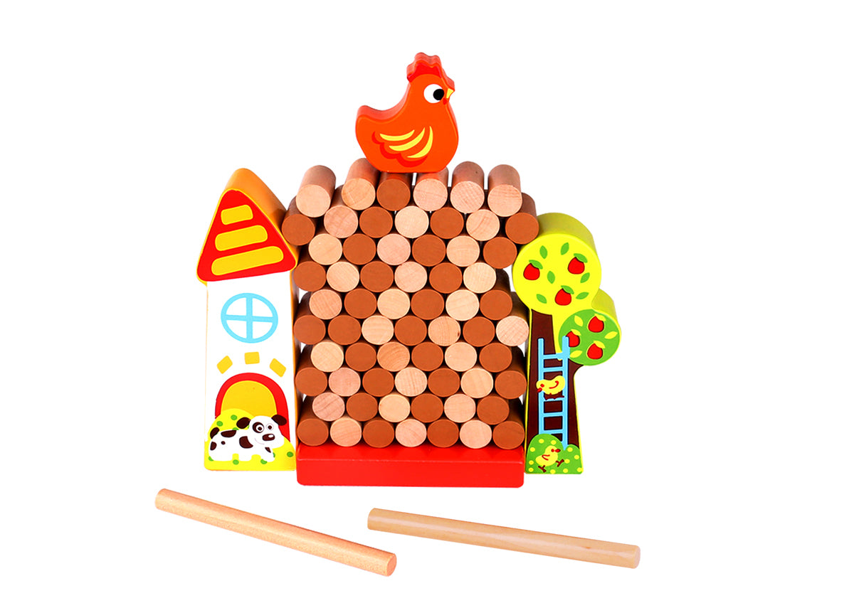 Tooky Toy Block Farm Game