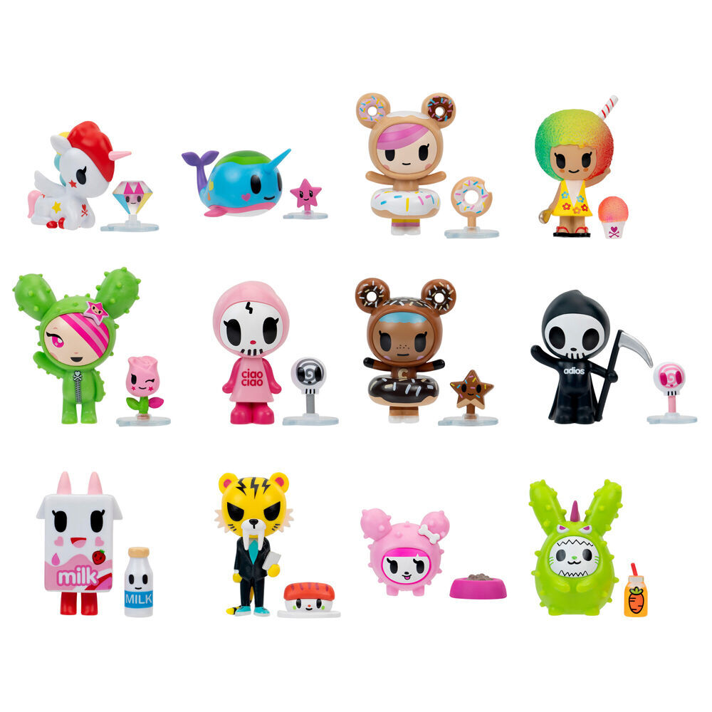 3PK Tokidoki 2In Mystery Friends Collectible Kids Toy 5y+ Assorted