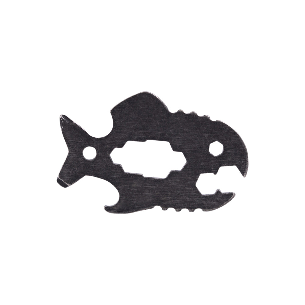 2PK Trixie & Milo S/Steel Piranha 12-in-1 Multi-Tool Portable Hand Tool - Black