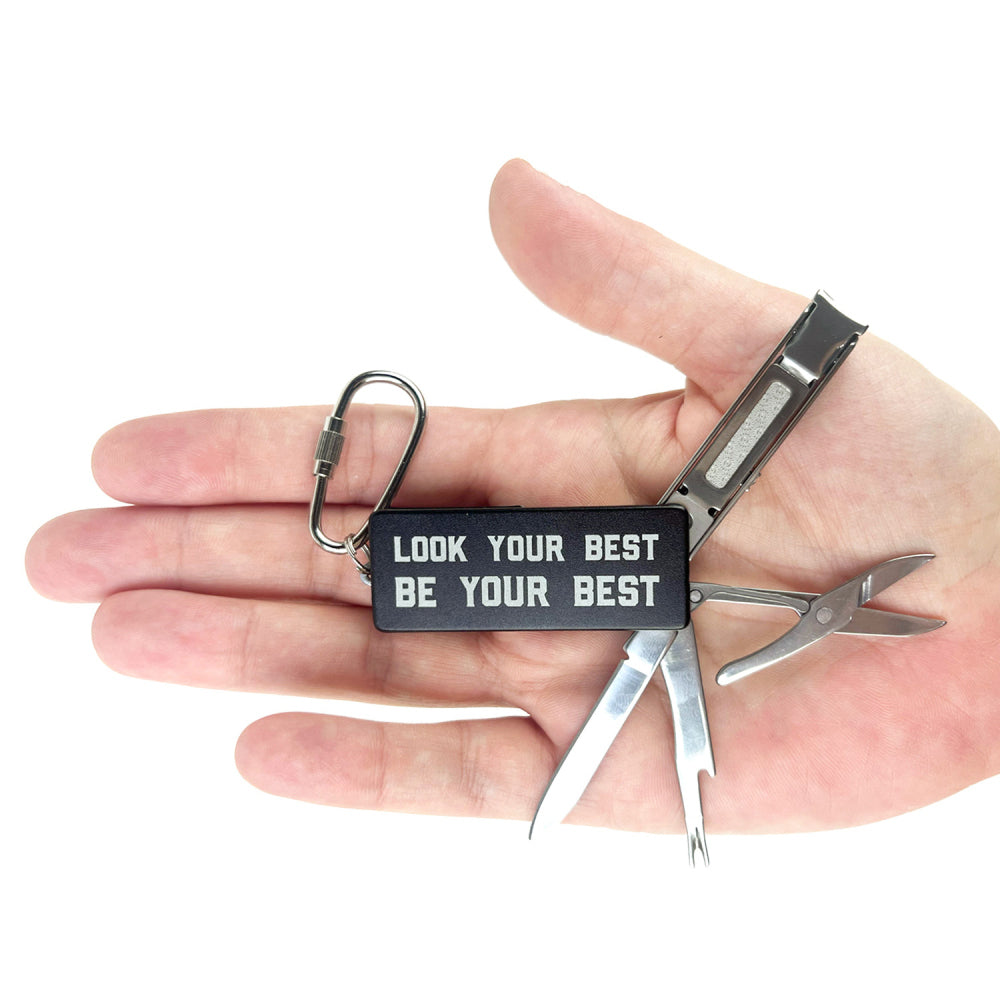 2PK Splosh Trixie & Milo Men's The Dapper Gent Keychain Grooming Tool