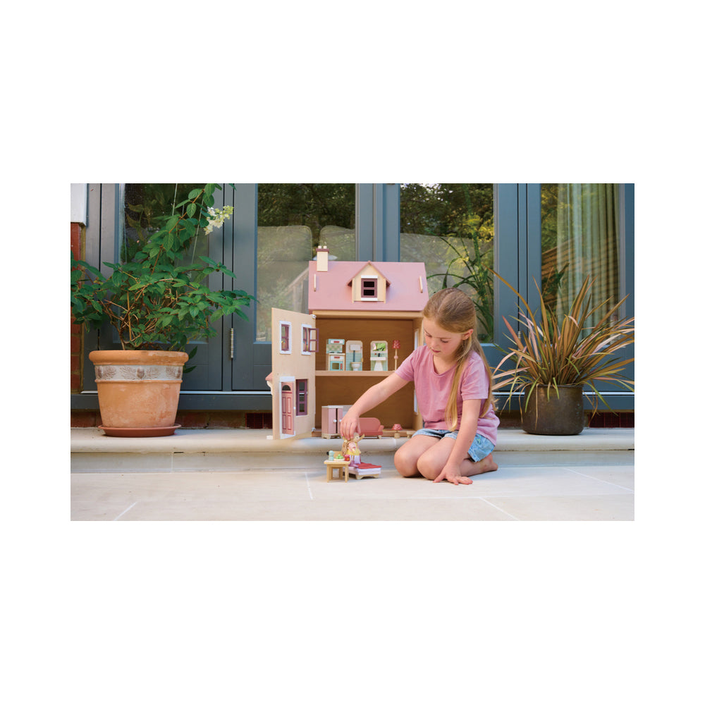 Tender Leaf Toys Redesigned Foxtail Villa 44x71cm Wooden Toy 3y+