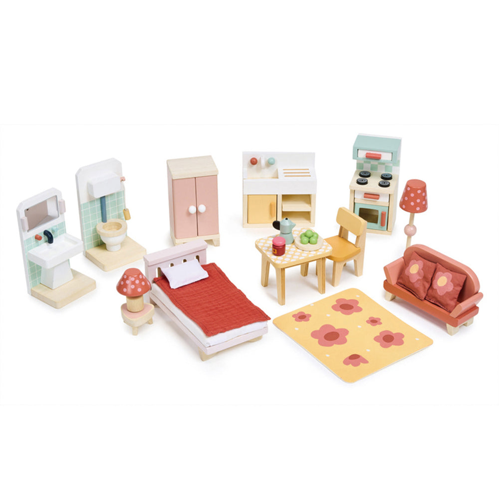Tender Leaf Toys Redesigned Foxtail Villa 44x71cm Wooden Toy 3y+