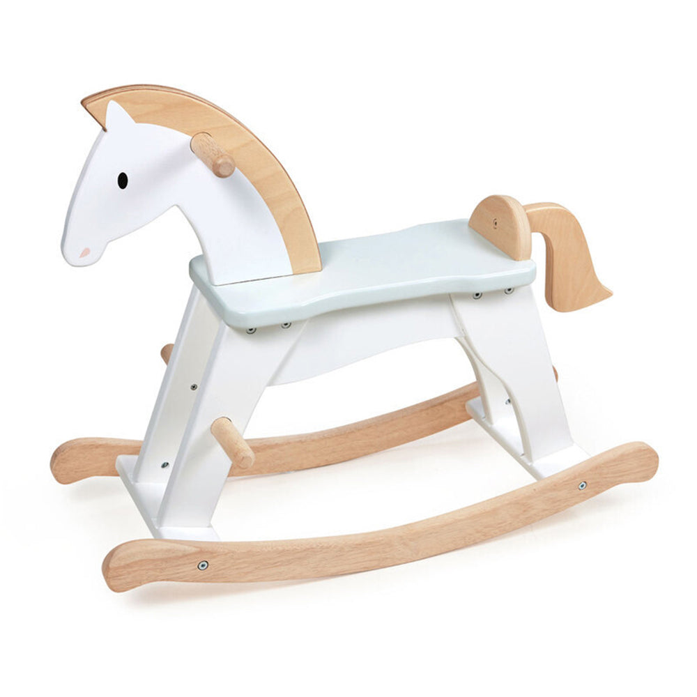 Tender Leaf Toys 72cm Lucky Rocking Horse Ride On Kids Wooden Toy 12m+