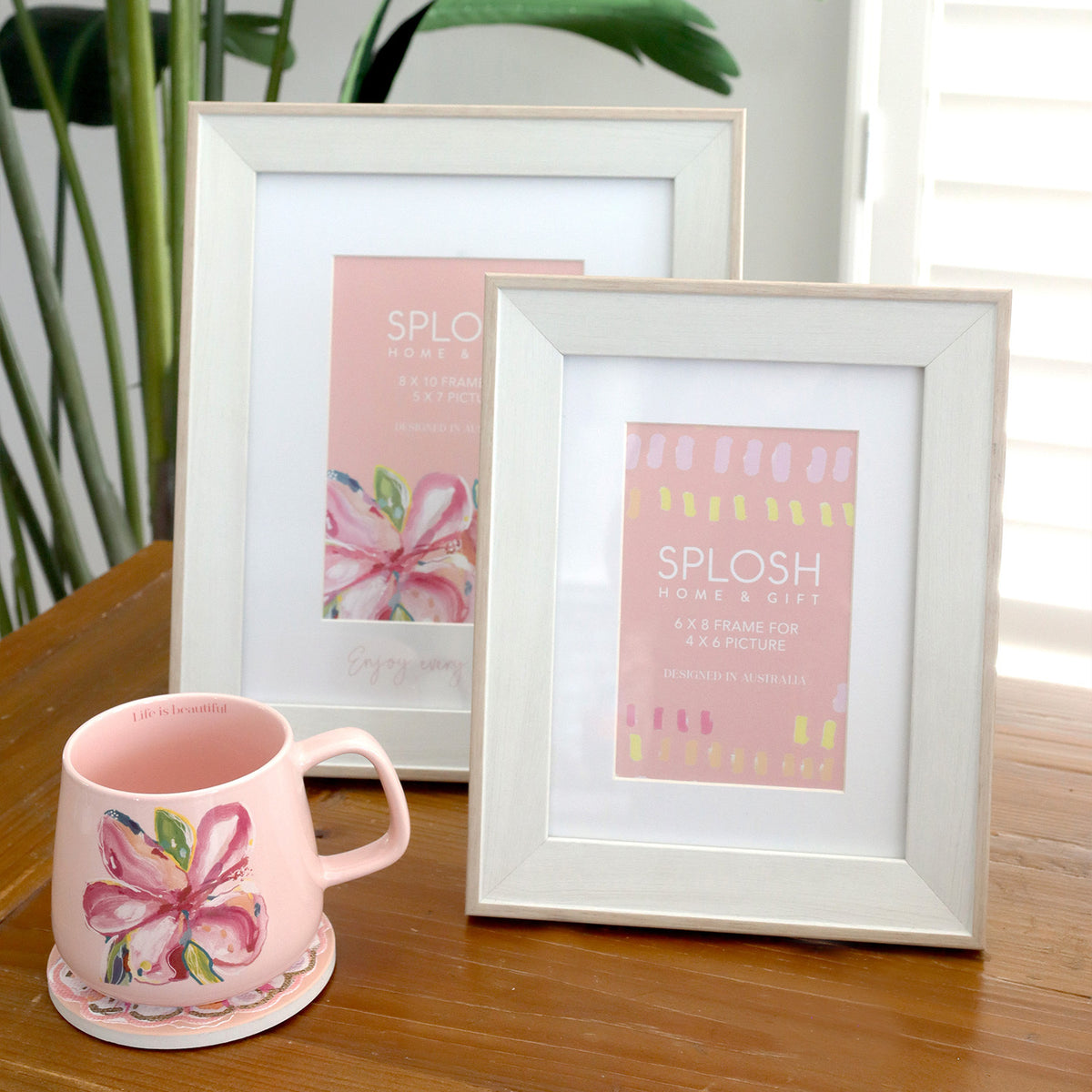 Splosh Talulah 4x6'' Wooden Frame Freestanding/Hanging