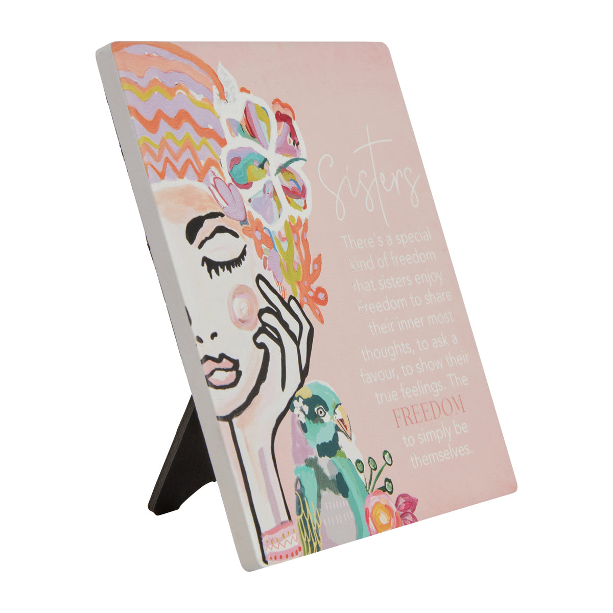 2PK Splosh Talulah Sisters Verse Hanging/Standing Home Decor 14cm