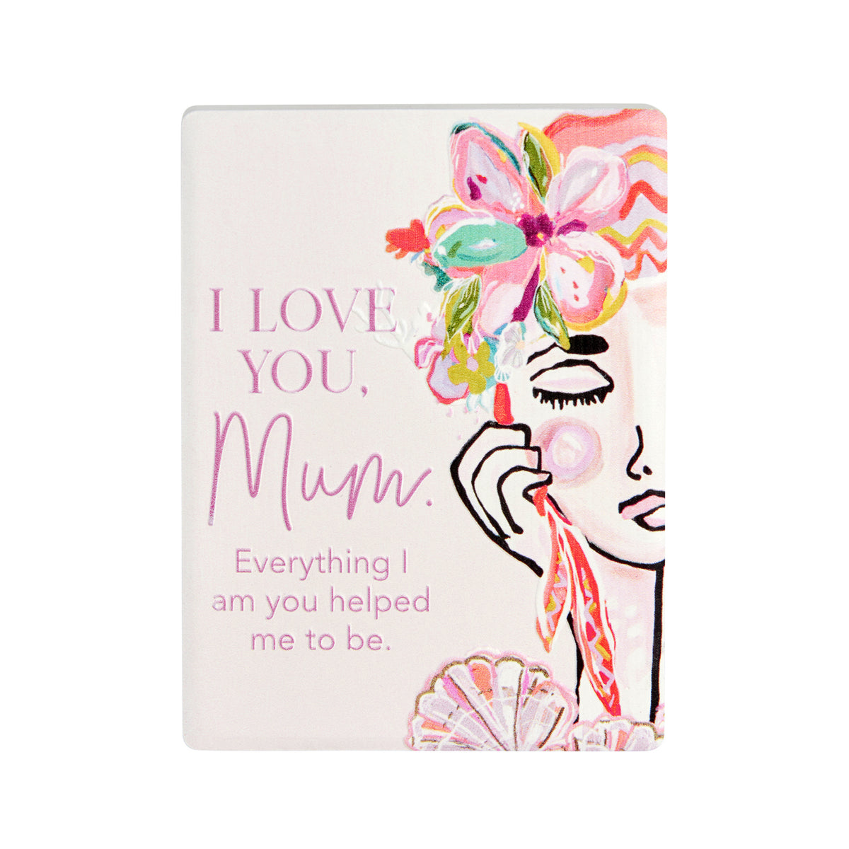 3PK Splosh Talulah Mum Ceramic Magnet Fridge Decor Rectangle 8cm